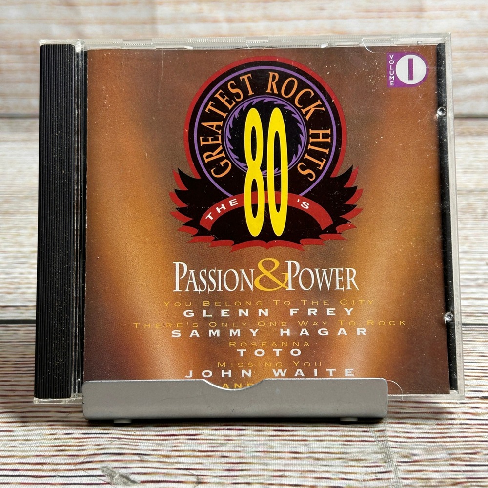 The 80's Greatest Rock Hits Passion & Power Vol 1 CD Priority Records